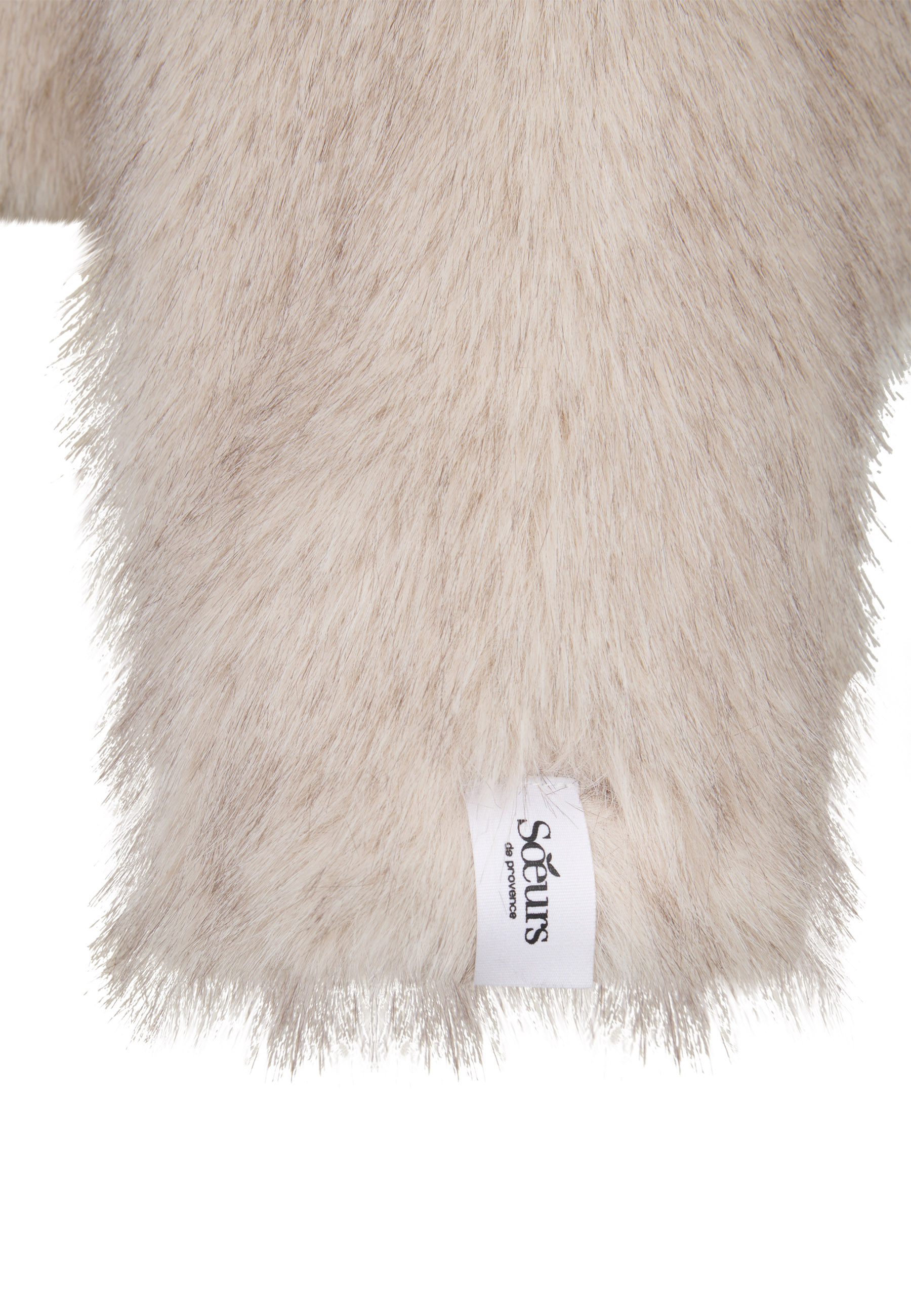 Fabienne Fur Sand | Faux Fur Jacket – Sœurs de Provence